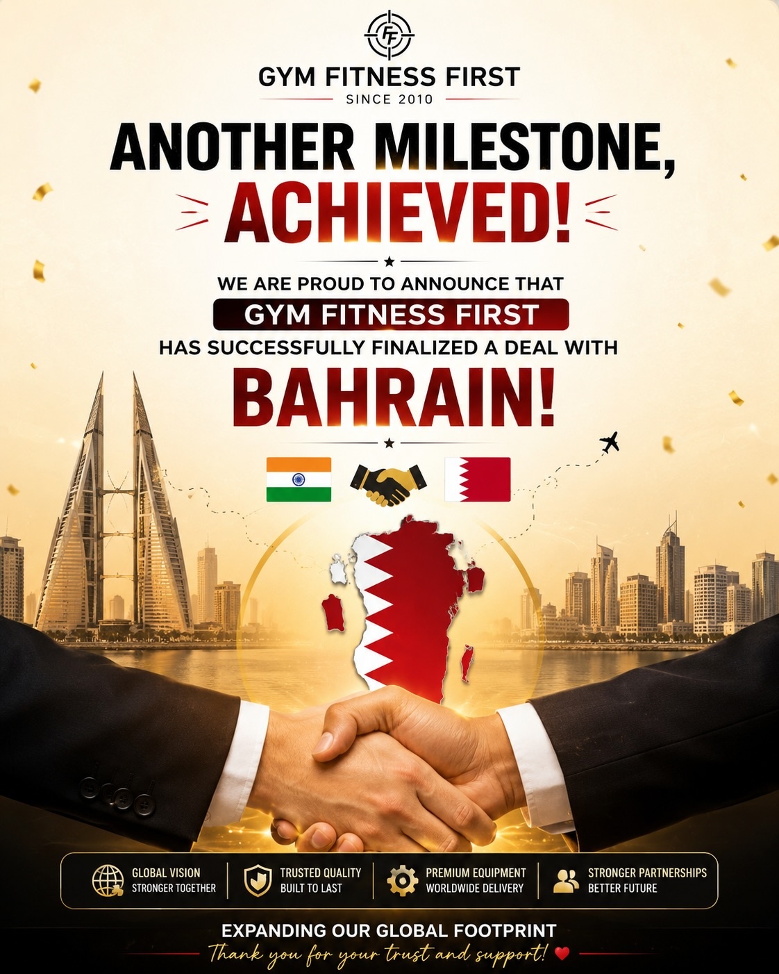 Gym Fitness First Expands Global Footprint with Bahrain Partnership