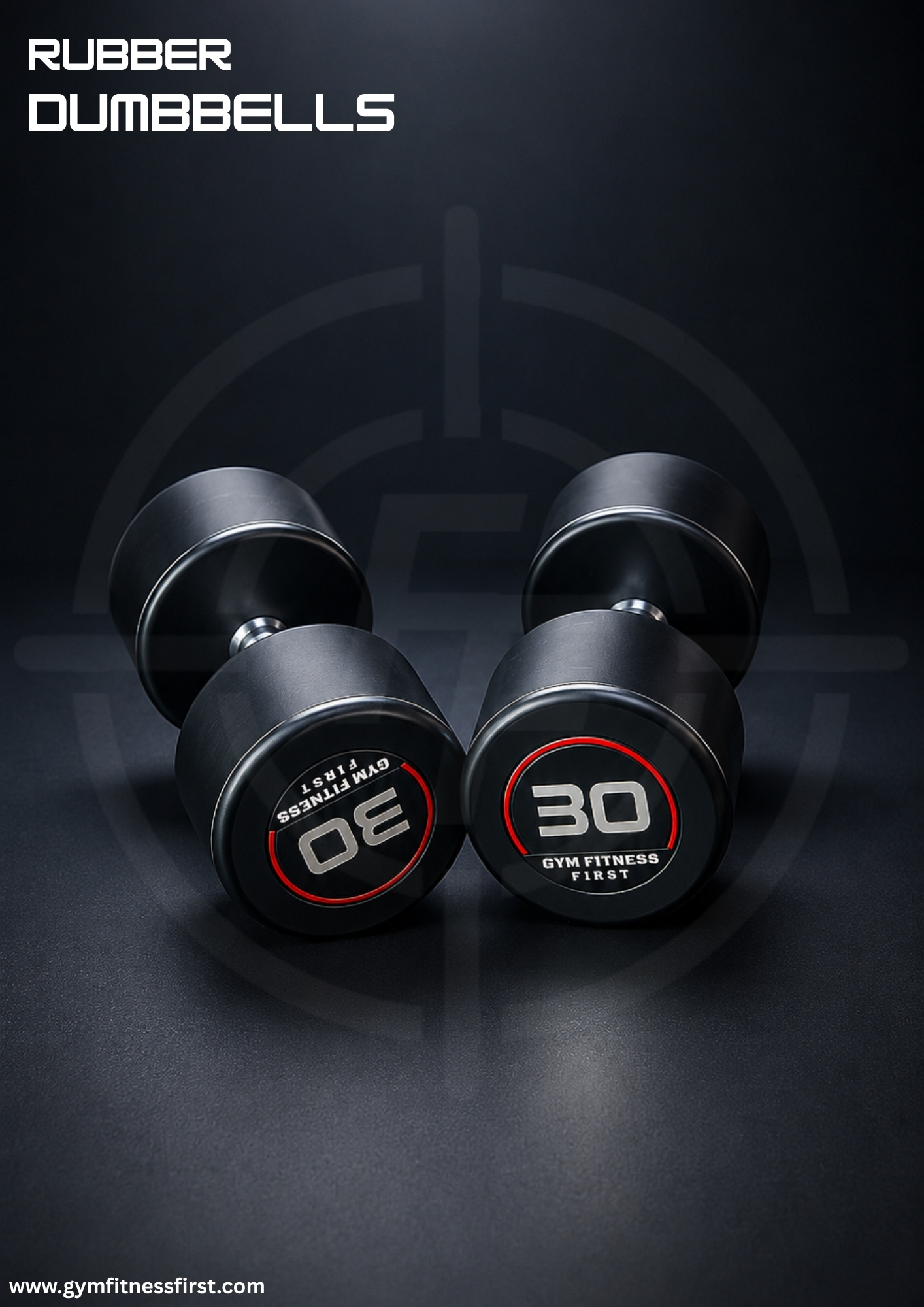 RUBBER DUMBBELL